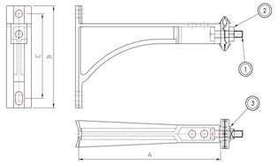 AerialGuard® Tangent Bracket